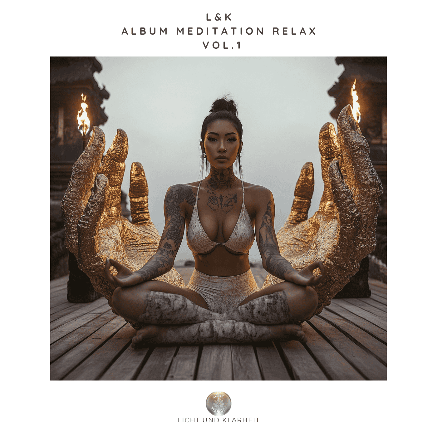 meditationsmusik – L&K Album mit 7 Tracks für tiefe Meditation & Entspannung