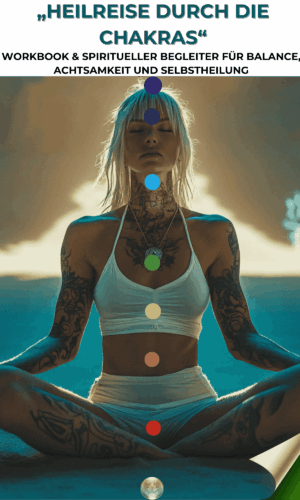Chakren Arbeitsbuch – 137 Seiten spirituelle Heilreise mit Meditationen, Kristallen, Ölen & Übungen für alle 7 Chakren